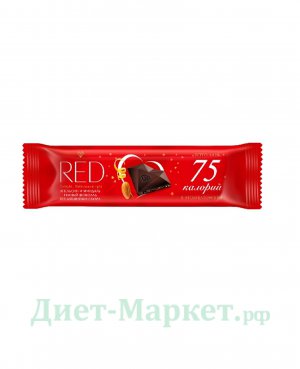 Шоколад "Темный С Апельсином И Миндалем" "Red Delight", 26г