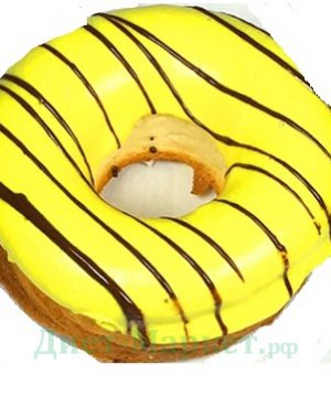 Пончик "Банан" В Протеиновой Глазури "Excess Free", 80г